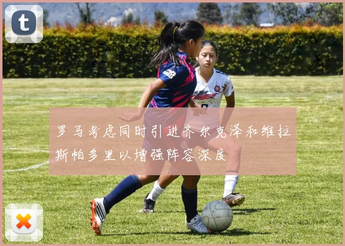 罗马考虑同时引进齐尔克泽和维拉斯帕多里以增强阵容深度